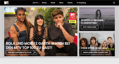 Desktop Screenshot of mtv.ch